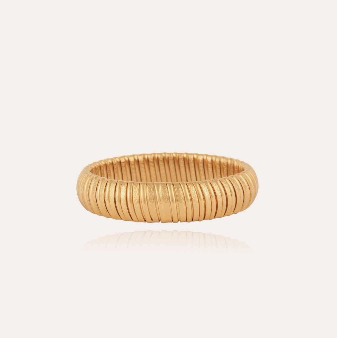 GAS BIJOUX - Bracelet BREVA doré métal à l'or fin