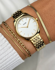 CLUSE - Féroce Mini Watch Steel White
