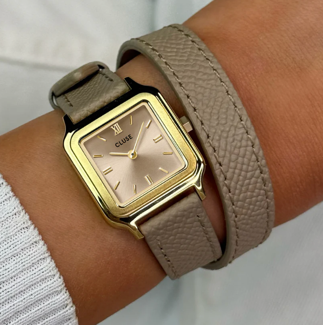 CLUSE - Gracieuse Petite Watch Double Leather