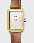 CLUSE - Fluette Watch Leather Nutshell