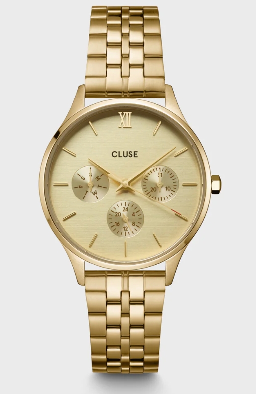 CLUSE - Minuit Multifunction Watch Steel