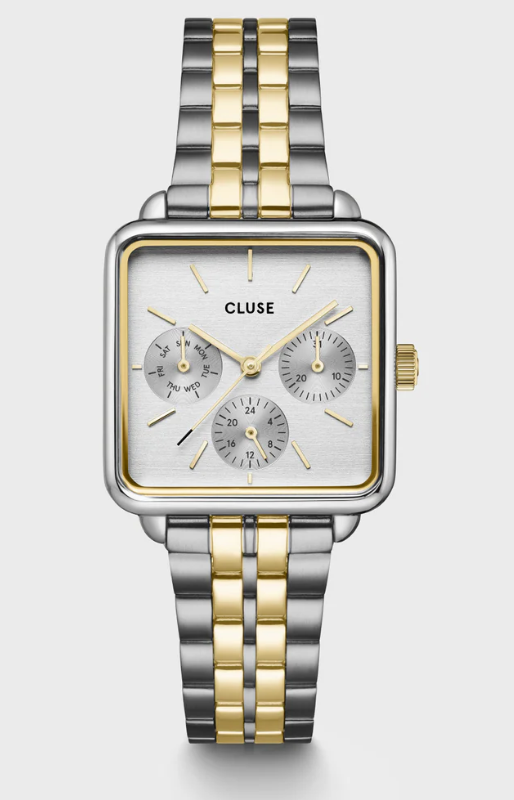 CLUSE - La Tétragone Multifunction Watch Steel