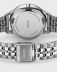 CLUSE - Minuit Multifunction Watch Steel, Full Silver Colour