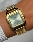 CLUSE - Gracieuse Watch Steel, Sage Green, Gold Colour