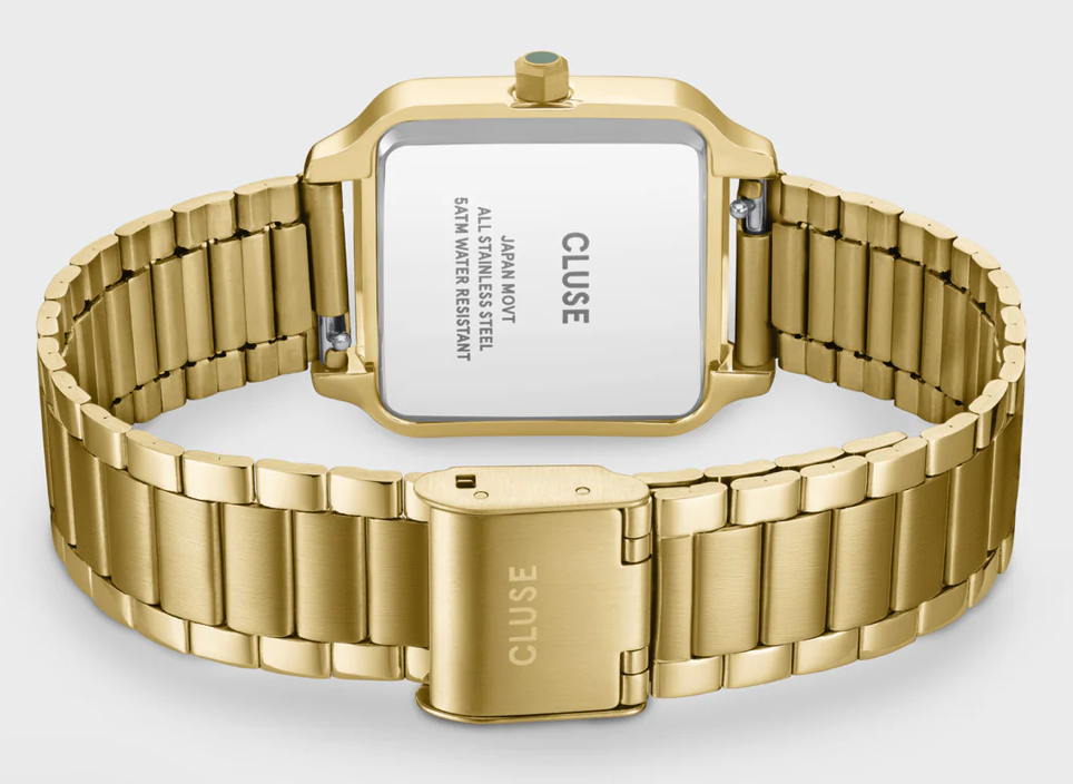 CLUSE - Gracieuse Watch Steel, Sage Green, Gold Colour