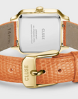 CLUSE - Gracieuse Petite Watch Leather, Apricot Lizard, Gold Colour