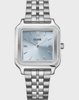 CLUSE - Gracieuse Watch Steel, Light Blue, Silver