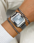CLUSE - Gracieuse Watch Steel, Light Blue, Silver