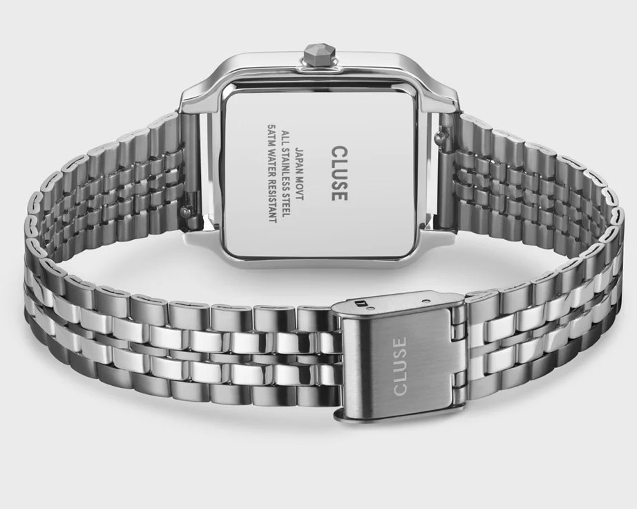 CLUSE - Gracieuse Watch Steel, Light Blue, Silver