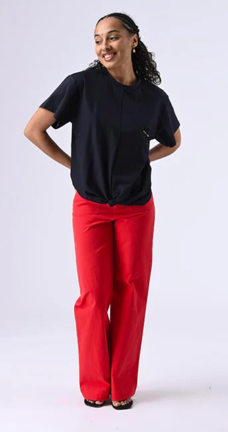 ADORE - T-shirt Aline Marine