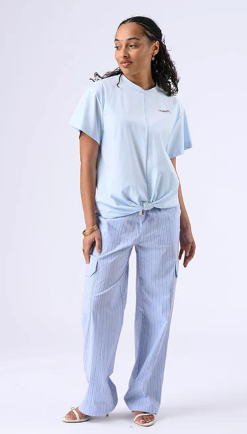 ADORE - T-shirt Aline ciel