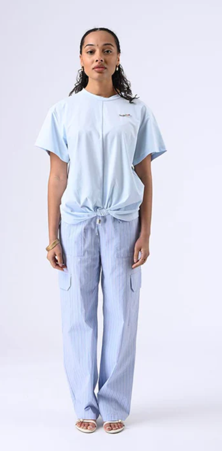 ADORE - T-shirt Aline ciel