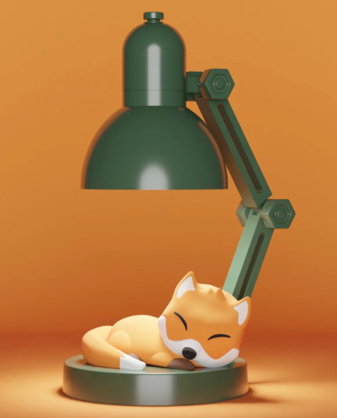 WINKEE - Mini Fox Lamp