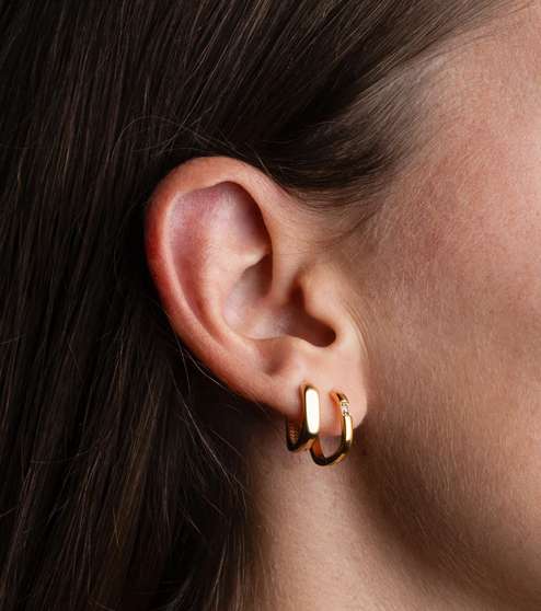 ZAG BIJOUX - Boucle d'Oreille Natacha doré
