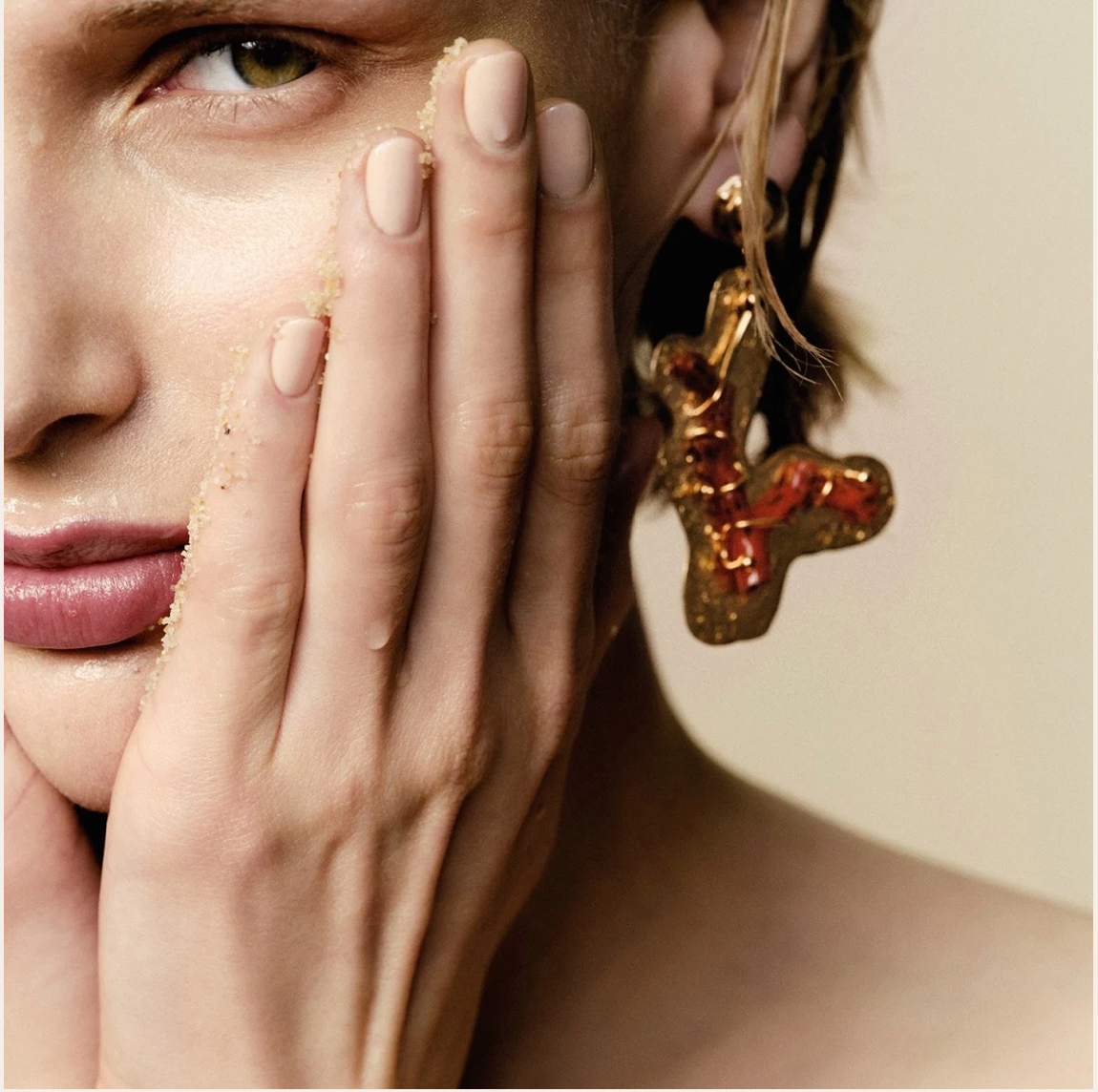 GAS BIJOUX - Boucles d'oreilles FORMENTERA dorées à l'or fin