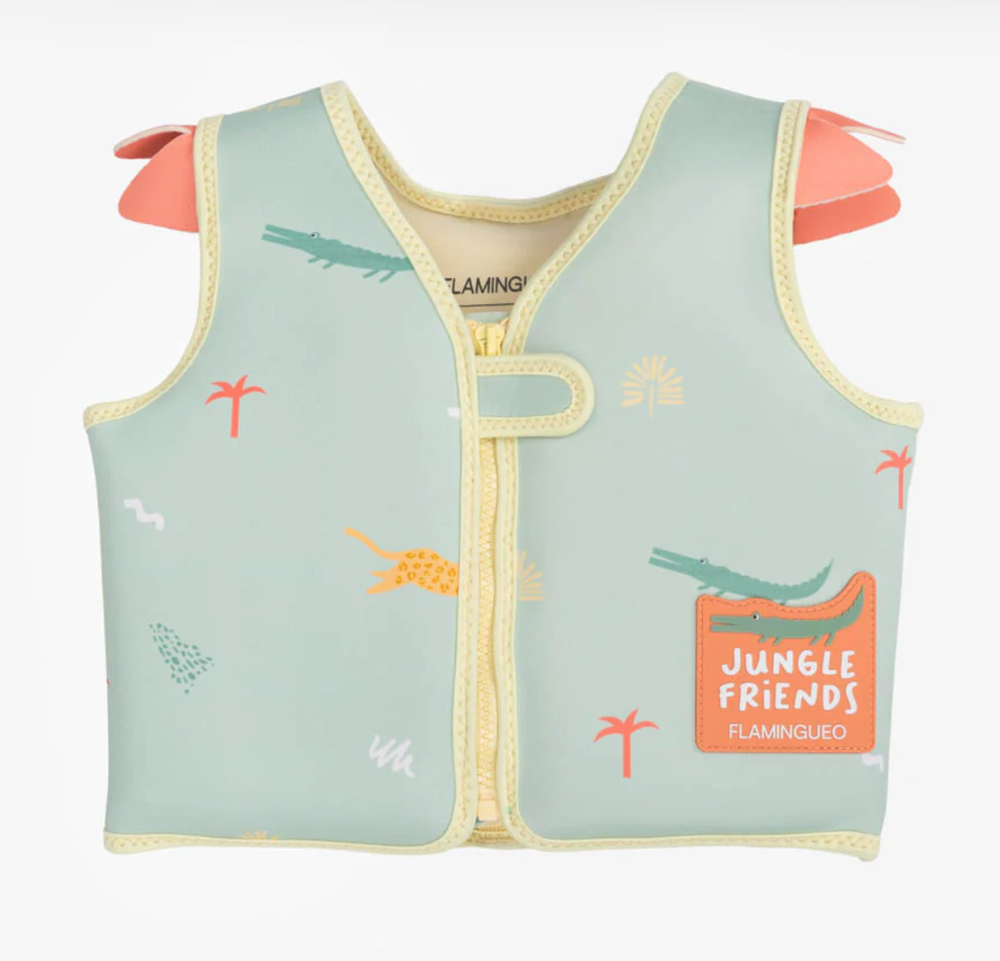 FLAMINGUEO - Gilet de Flottaison Jungle