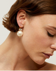 GAS BIJOUX - Boucles d'oreilles Decalcia dorées