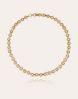 GAS BIJOUX - Collier MISTRAL doré - Strass