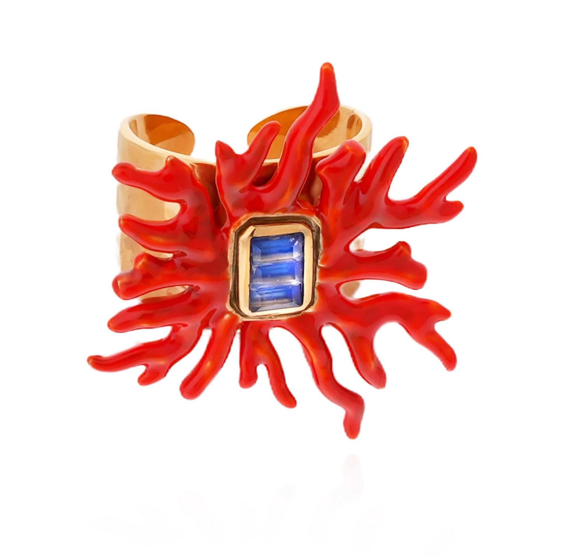 HIPANEMA - Bague Talassa Rouge