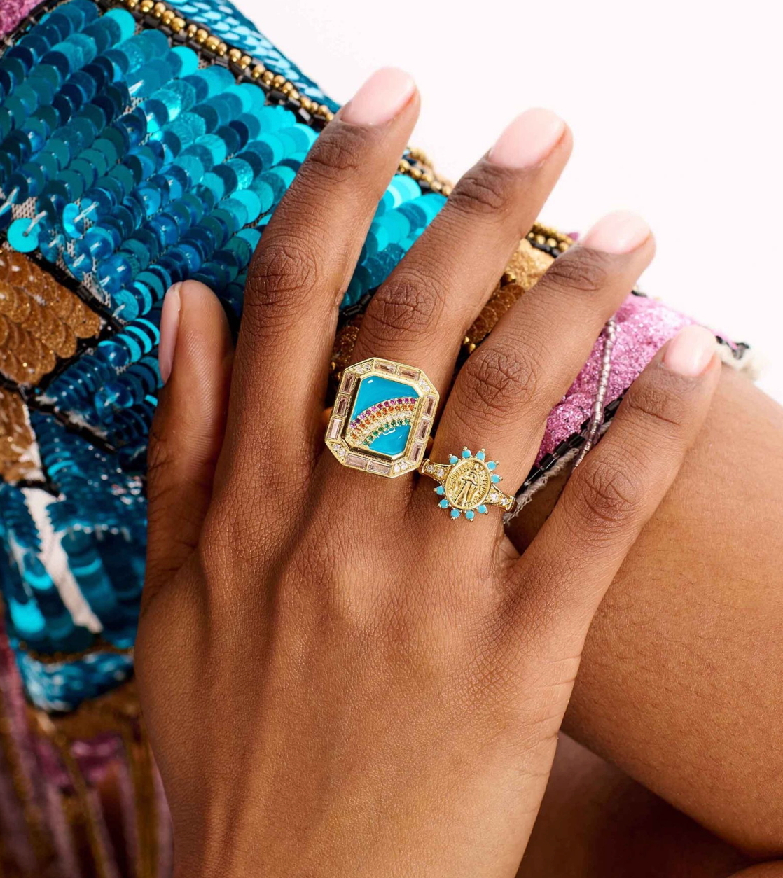 HIPANEMA - Bague Bruna Blanche