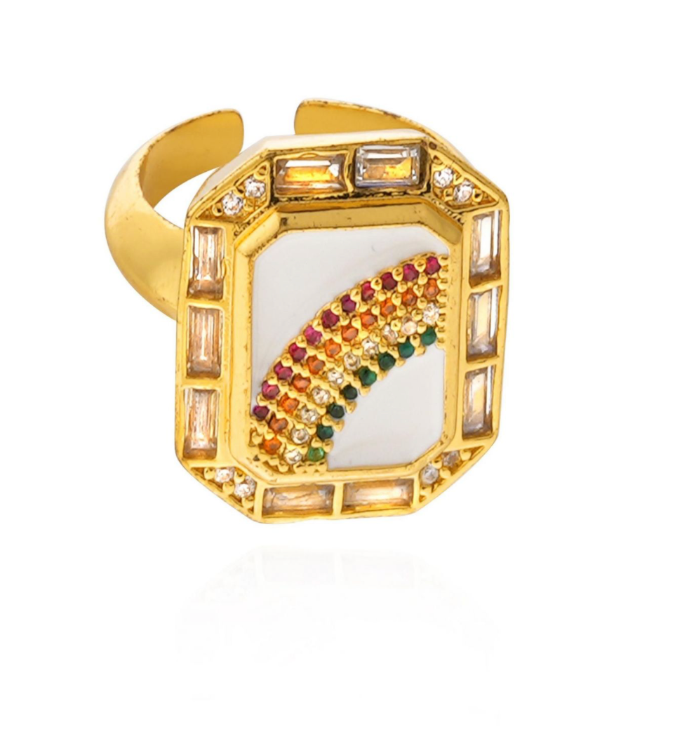 HIPANEMA - Bague Bruna Blanche