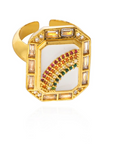 HIPANEMA - Bague Bruna Blanche