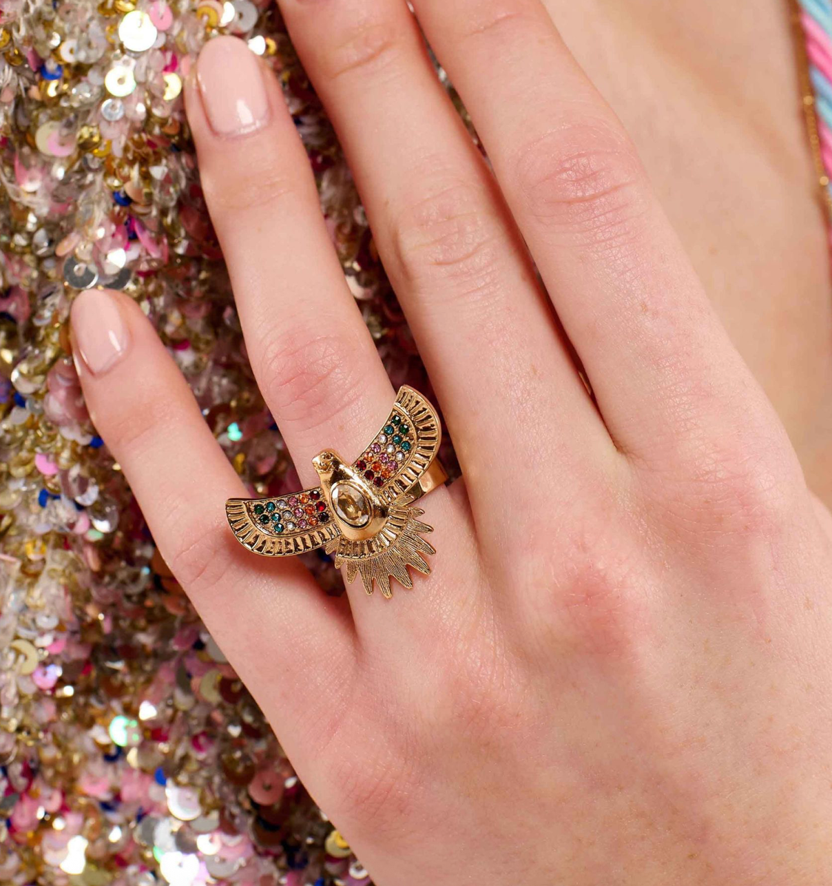 HIPANEMA - Bague Curiba Multicolore
