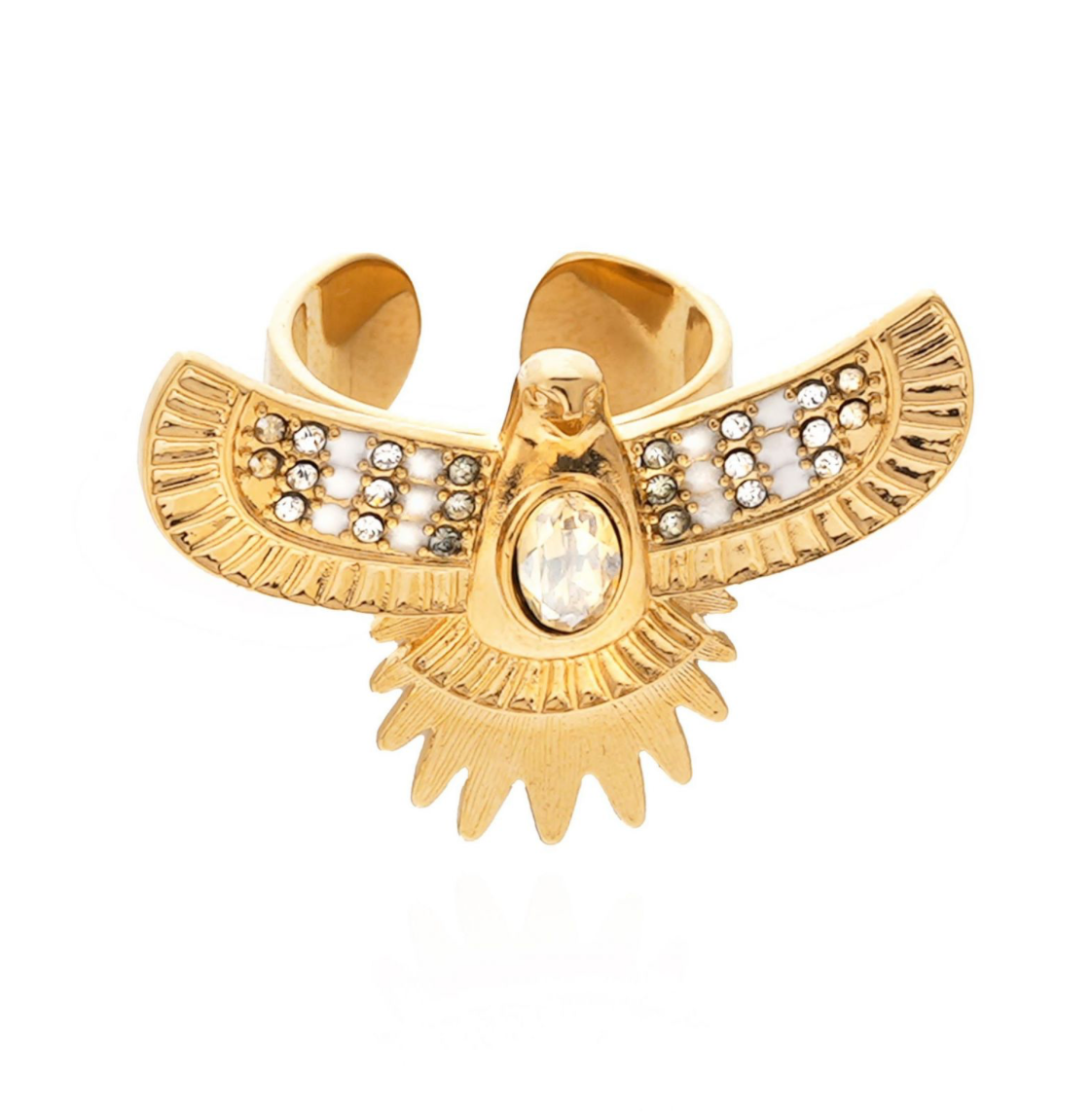 HIPANEMA - Bague Curiba Blanc