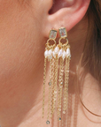 HIPANEMA - Boucles d'oreilles Marina dorées