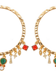 HIPANEMA - Boucles d'oreilles Abril doré