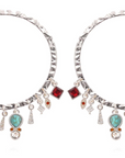 HIPANEMA - Boucles d'oreilles Abril argent