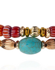 HIPANEMA - Bracelet Tweeks Rouge