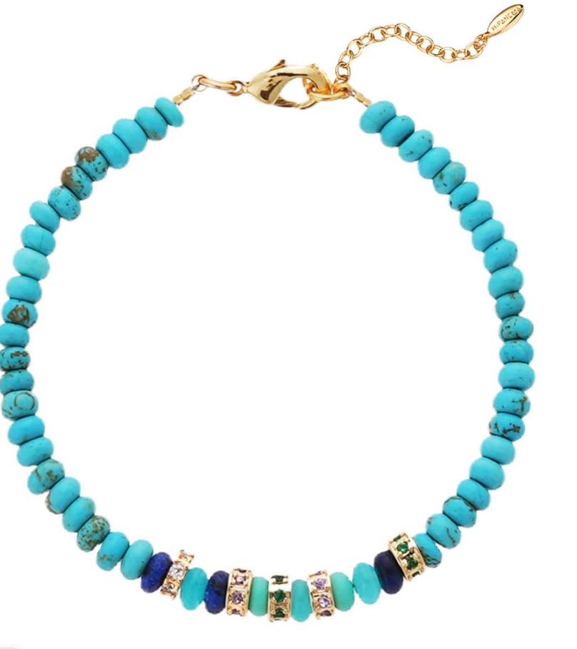 HIPANEMA - Bracelet Bangalor Turquoise