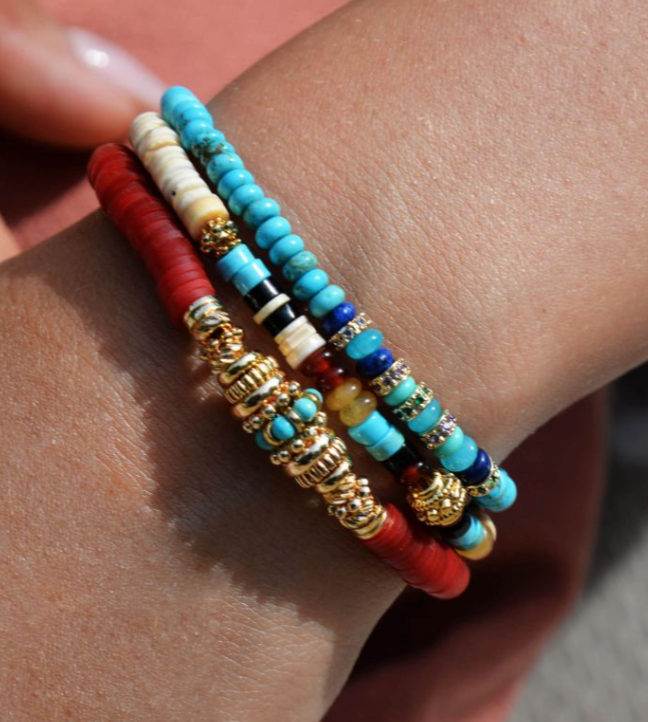 HIPANEMA - Bracelet Bangalor Turquoise