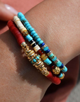 HIPANEMA - Bracelet Bangalor Turquoise