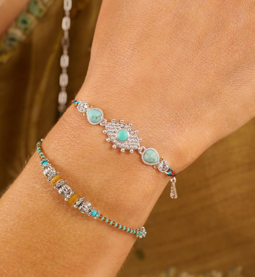 HIPANEMA - Bracelet Kalie argenté