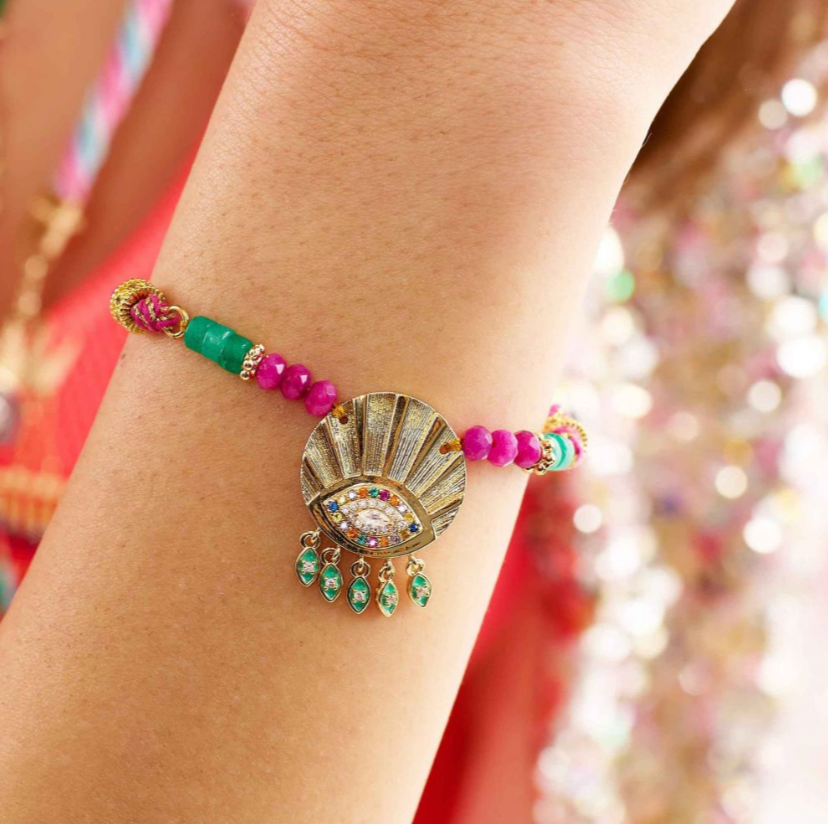 HIPANEMA - Bracelet Gracie vert