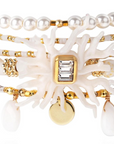 HIPANEMA - Bracelet Egerie blanc