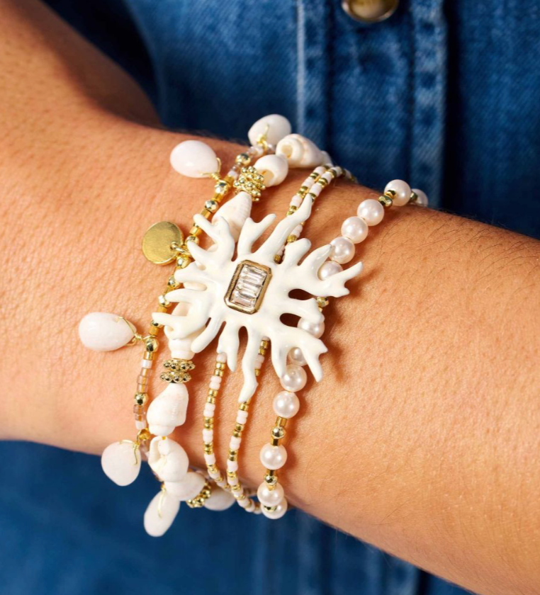 HIPANEMA - Bracelet Egerie blanc