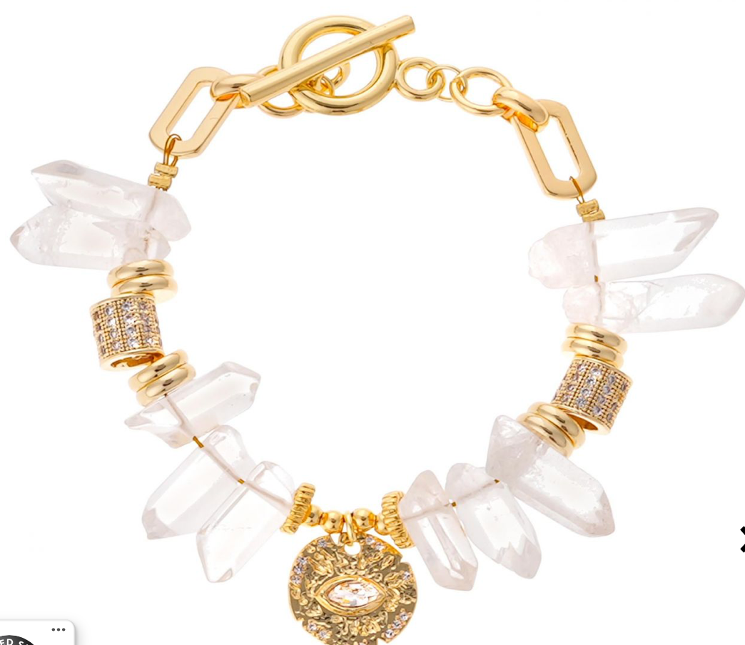 HIPANEMA - Bracelet Hektor doré