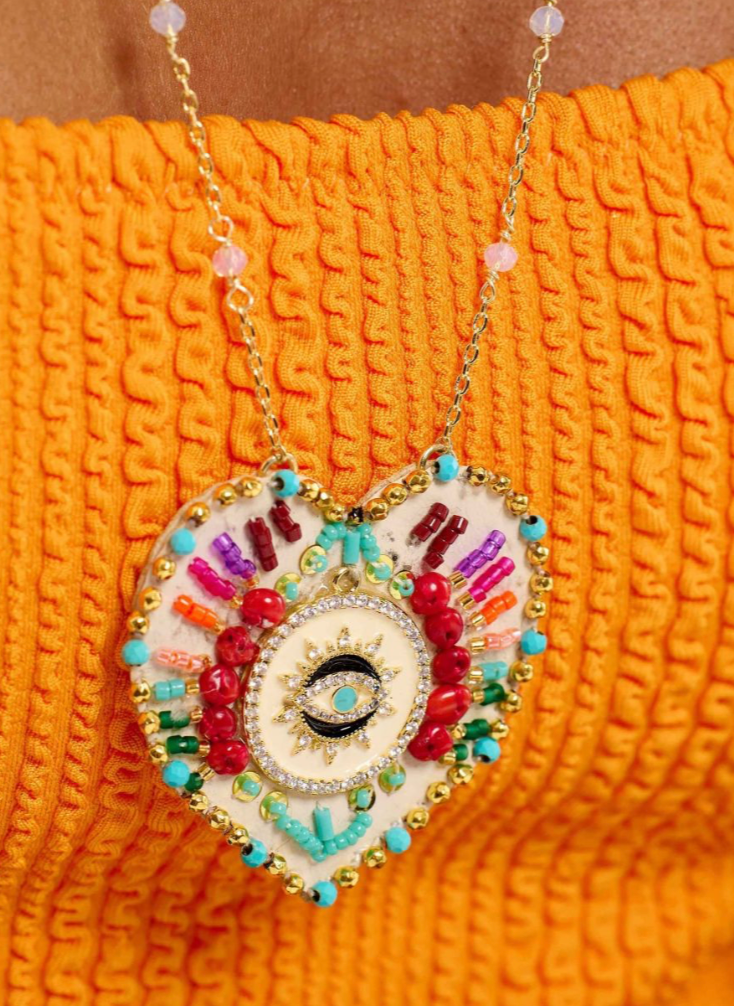 HIPANEMA - Collier Janeira Blanc