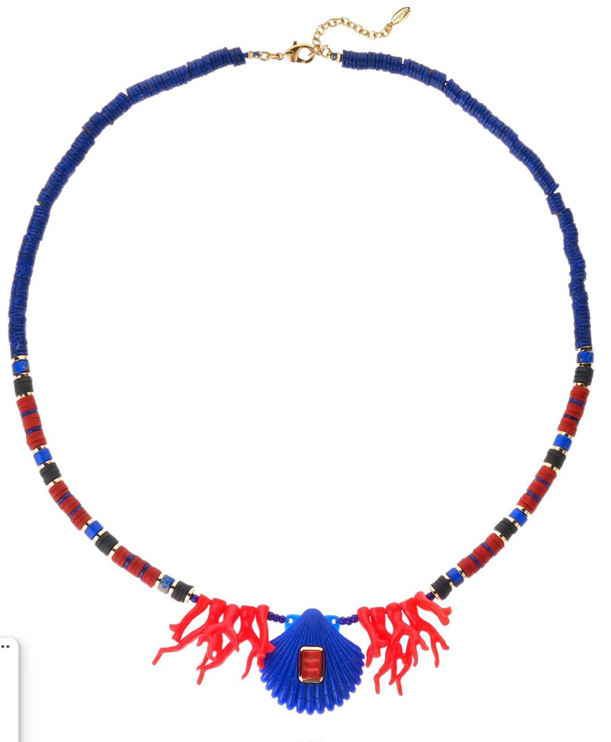 HIPANEMA - Collier Dorie Bleu