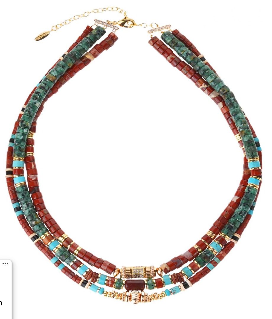 HIPANEMA - Collier Trion Terre