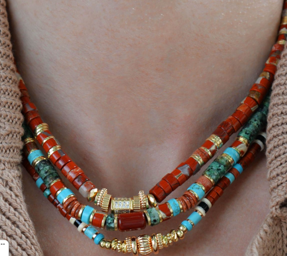 HIPANEMA - Collier Trion Terre