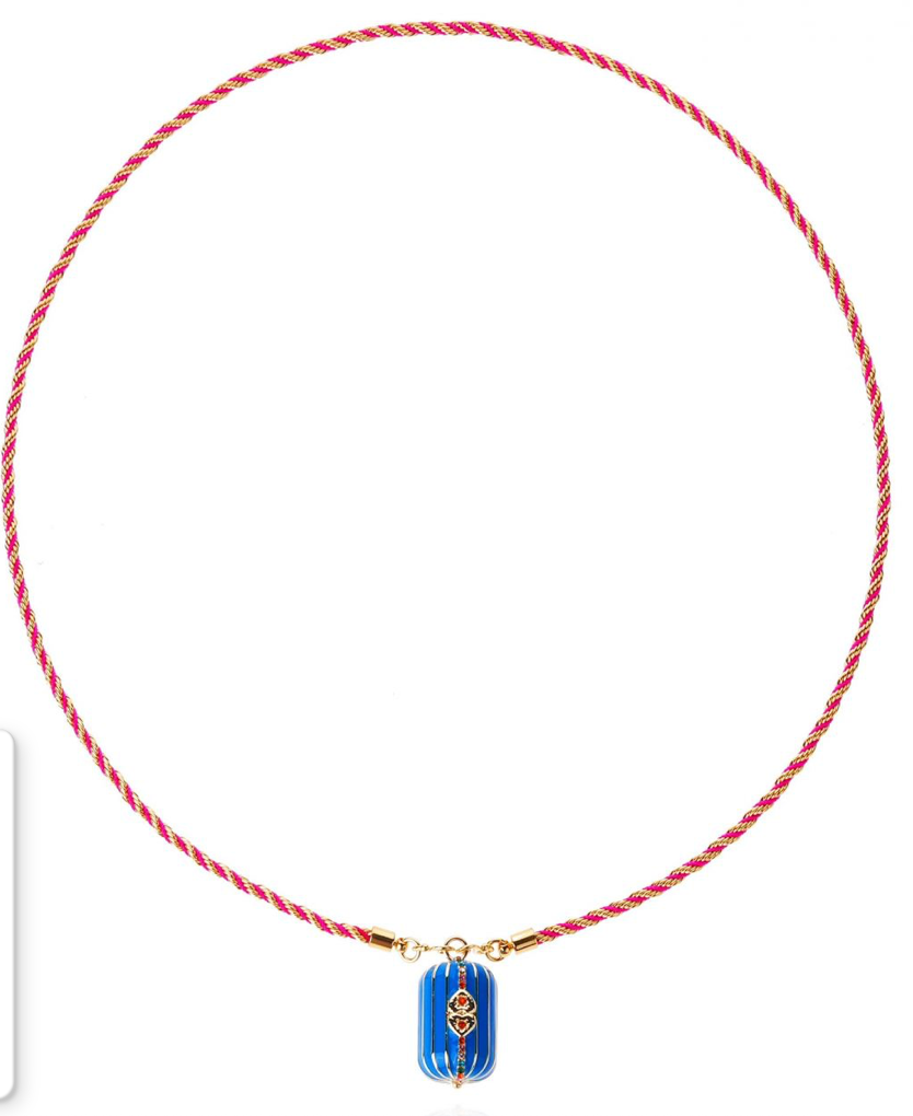 HIPANEMA - Collier Felice Bleu