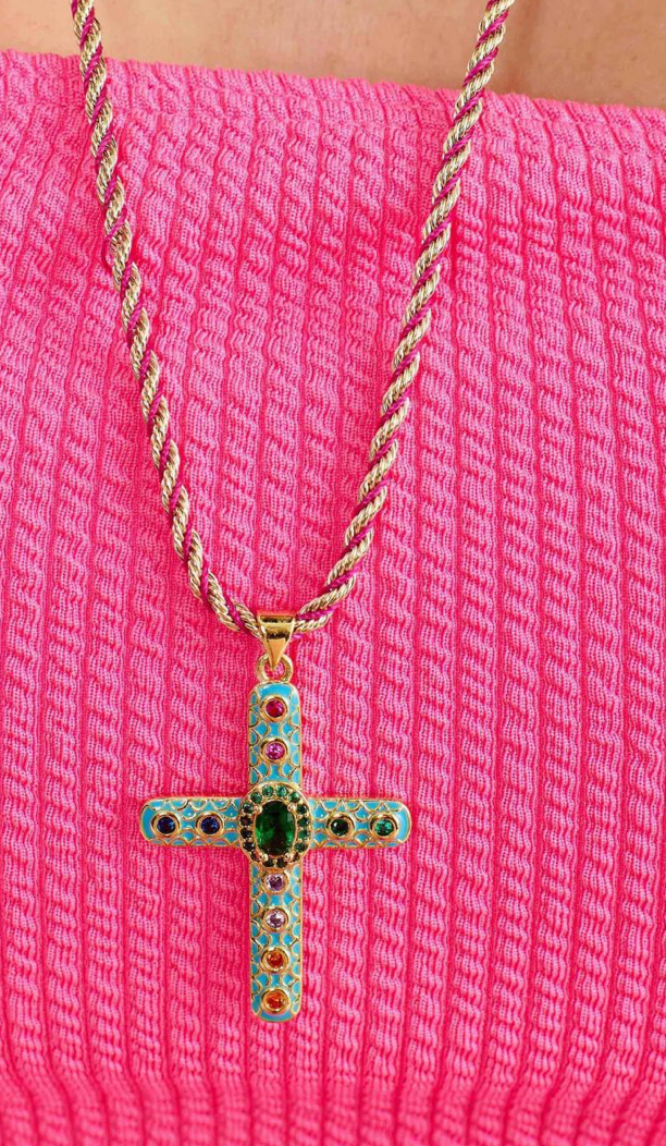 HIPANEMA - Collier Boniface vert