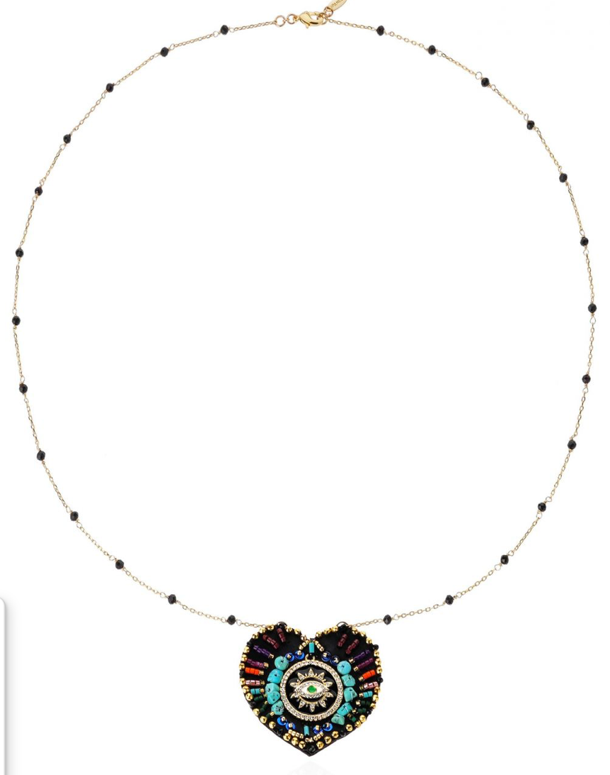 HIPANEMA - Collier Janeira Noir