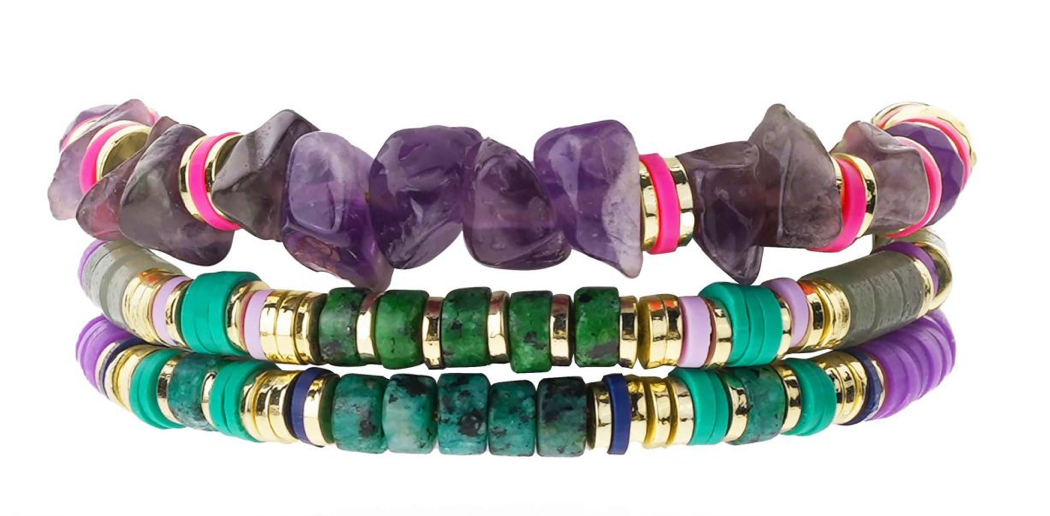 HIPANEMA - Bracelet Vadorada violet