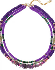 HIPANEMA - Collier Trion Violet