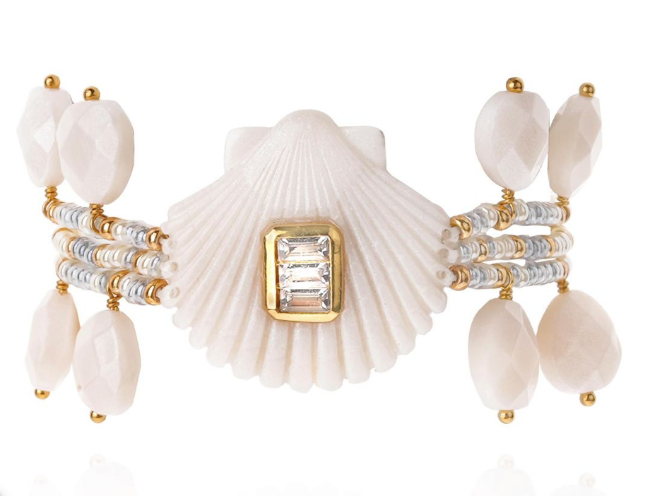 HIPANEMA - Bracelet Shelley blanc